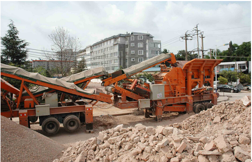 尾矿、建筑垃圾处理成为矿山破碎机企业可持续